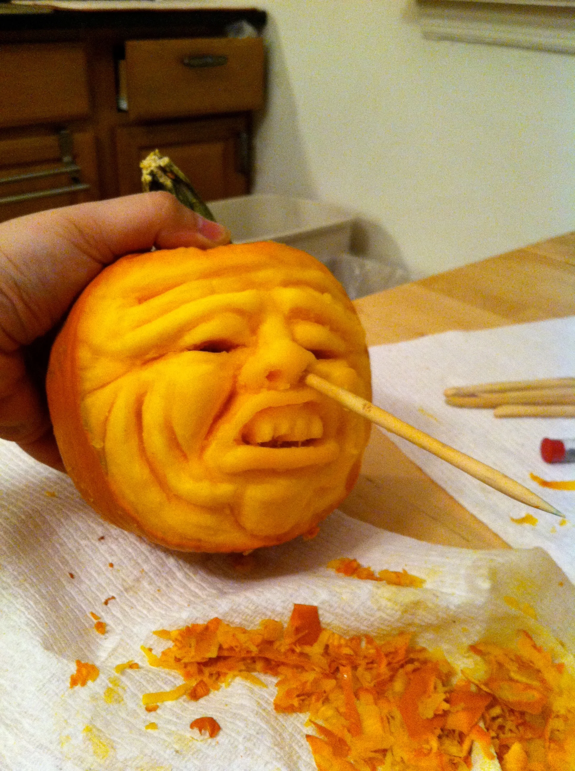 Pumpkin carving